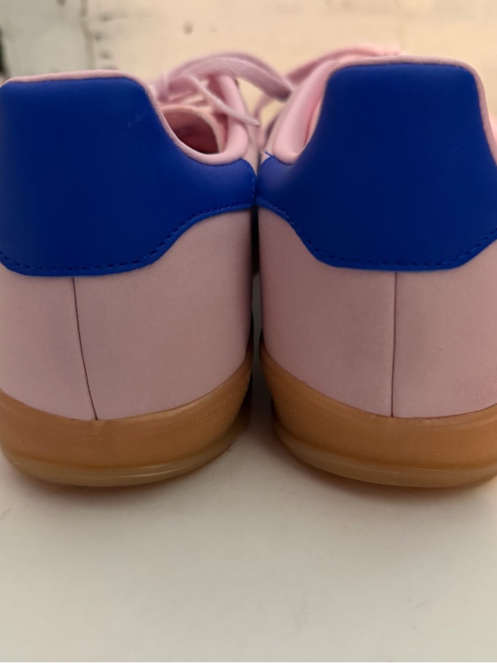 adidas Originals Pink and Blue Women's Athletic Shoes - Picture 3 of 7
